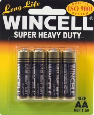 Zinc Chloride AA and AAA Batteries